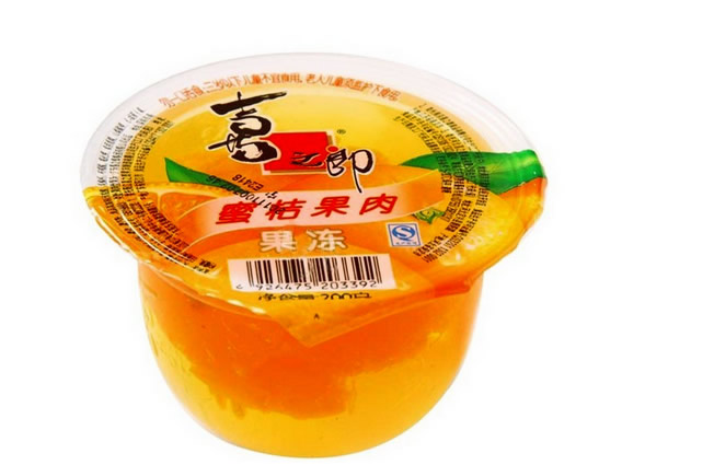 带果肉果冻