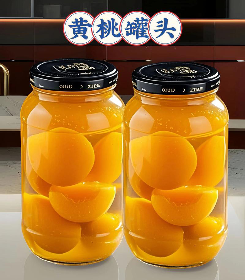 黄桃罐头
